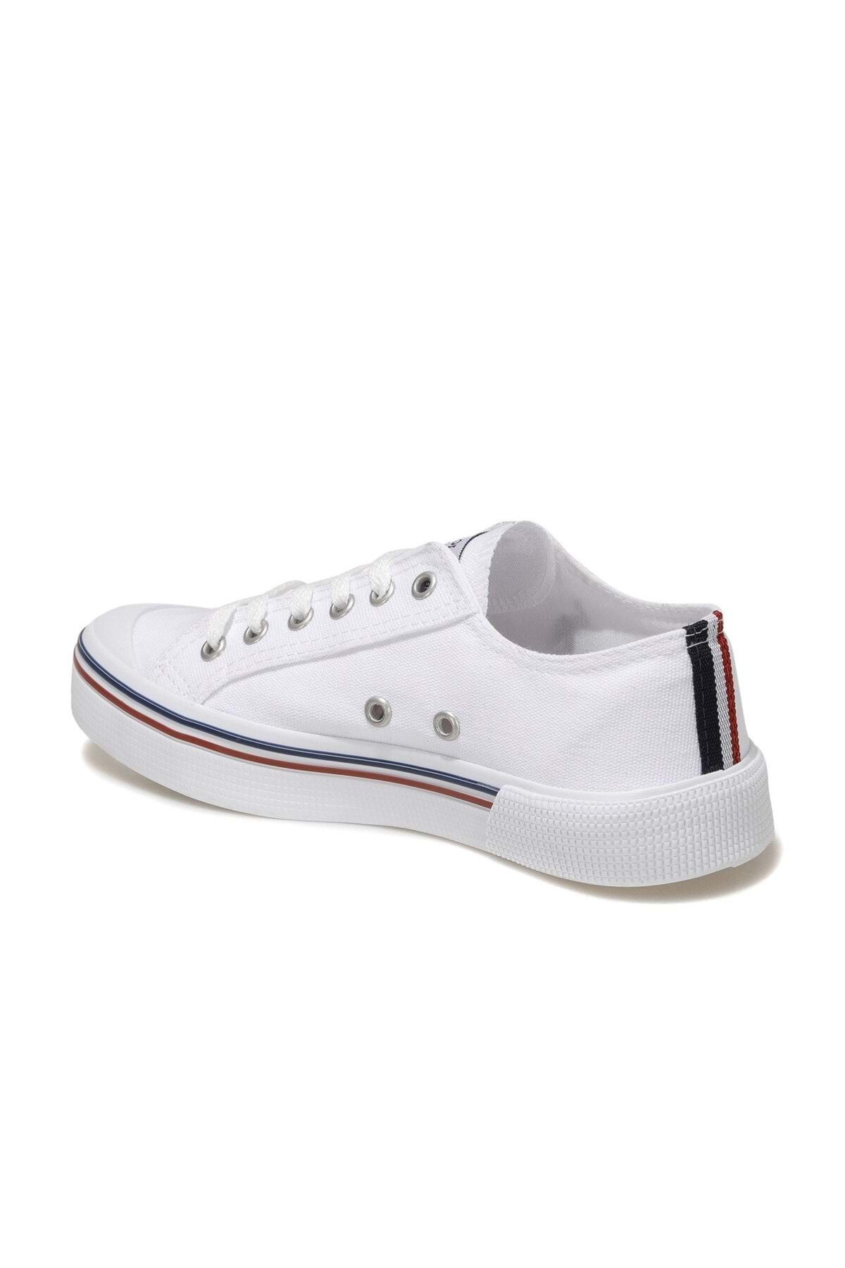 Kadın  Beyaz Havuz Taban Sneaker 100696337