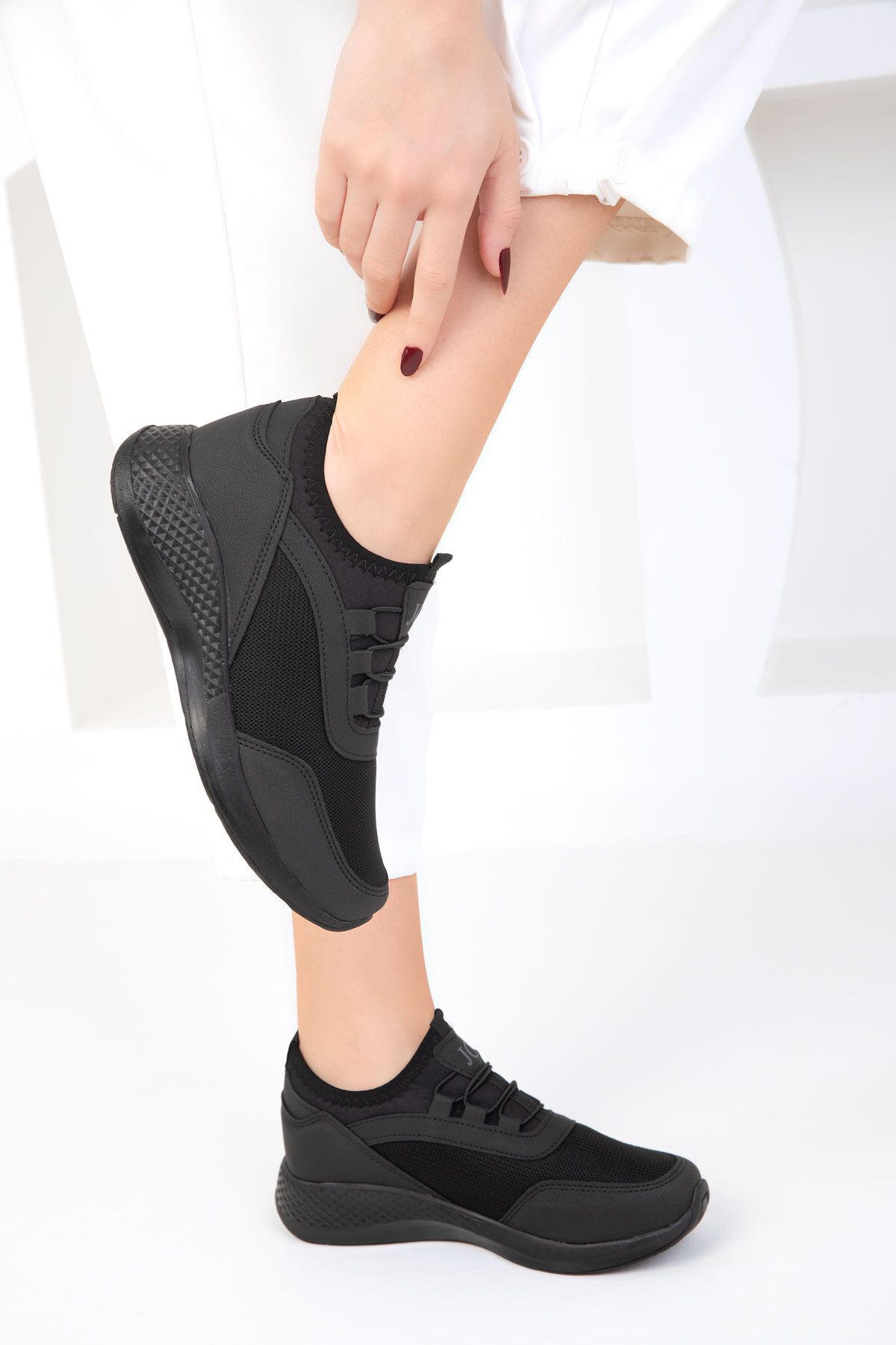 Siyah Kadın Sneaker 15226