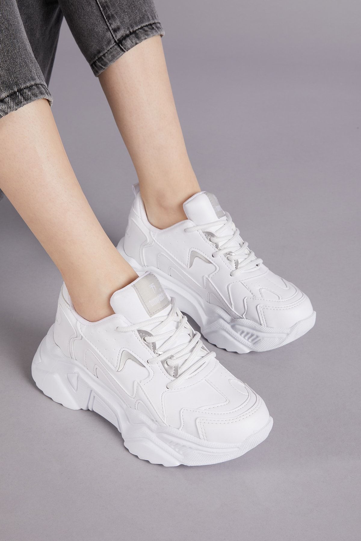 Kadın Beyaz Spor Ayakkabı Dnz