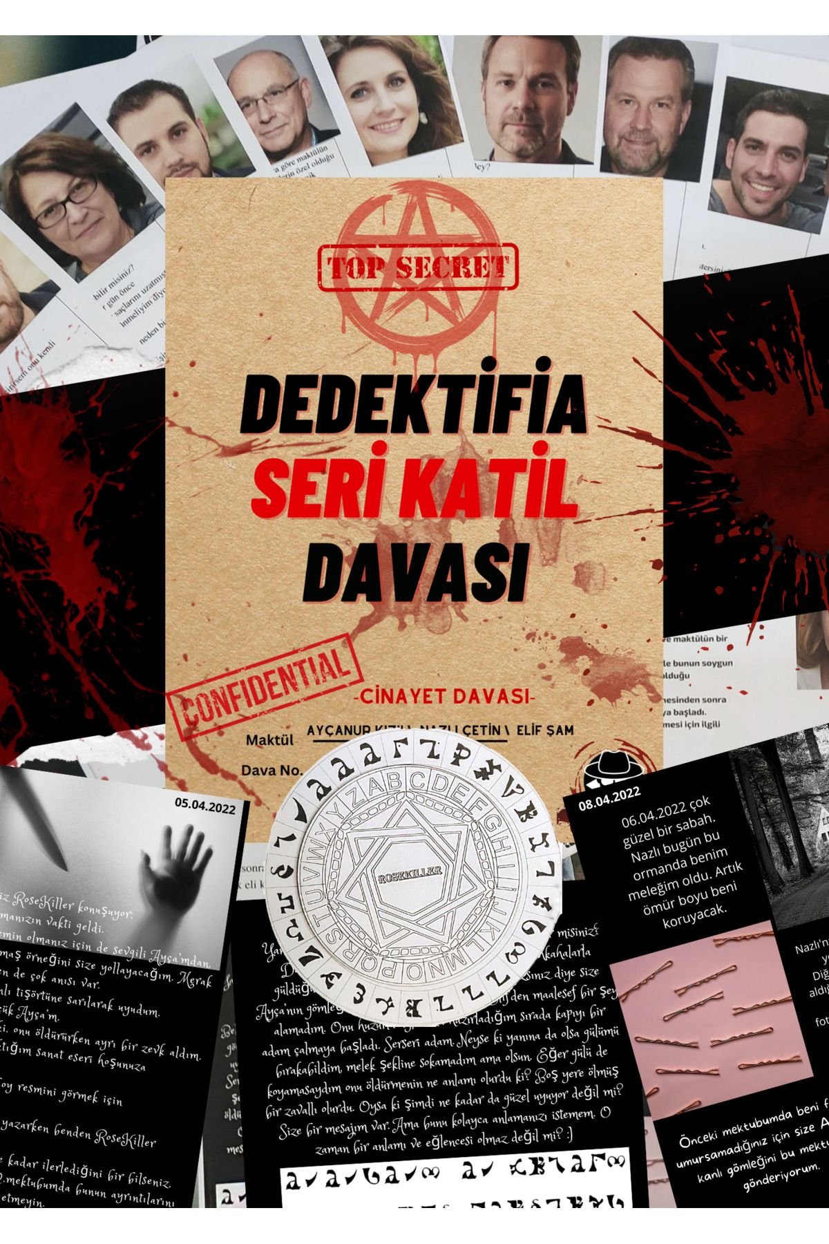 Dedektif Oyunu Seri Katil Davası, Suçluyu Bulma, Çözülemeyen Davalar