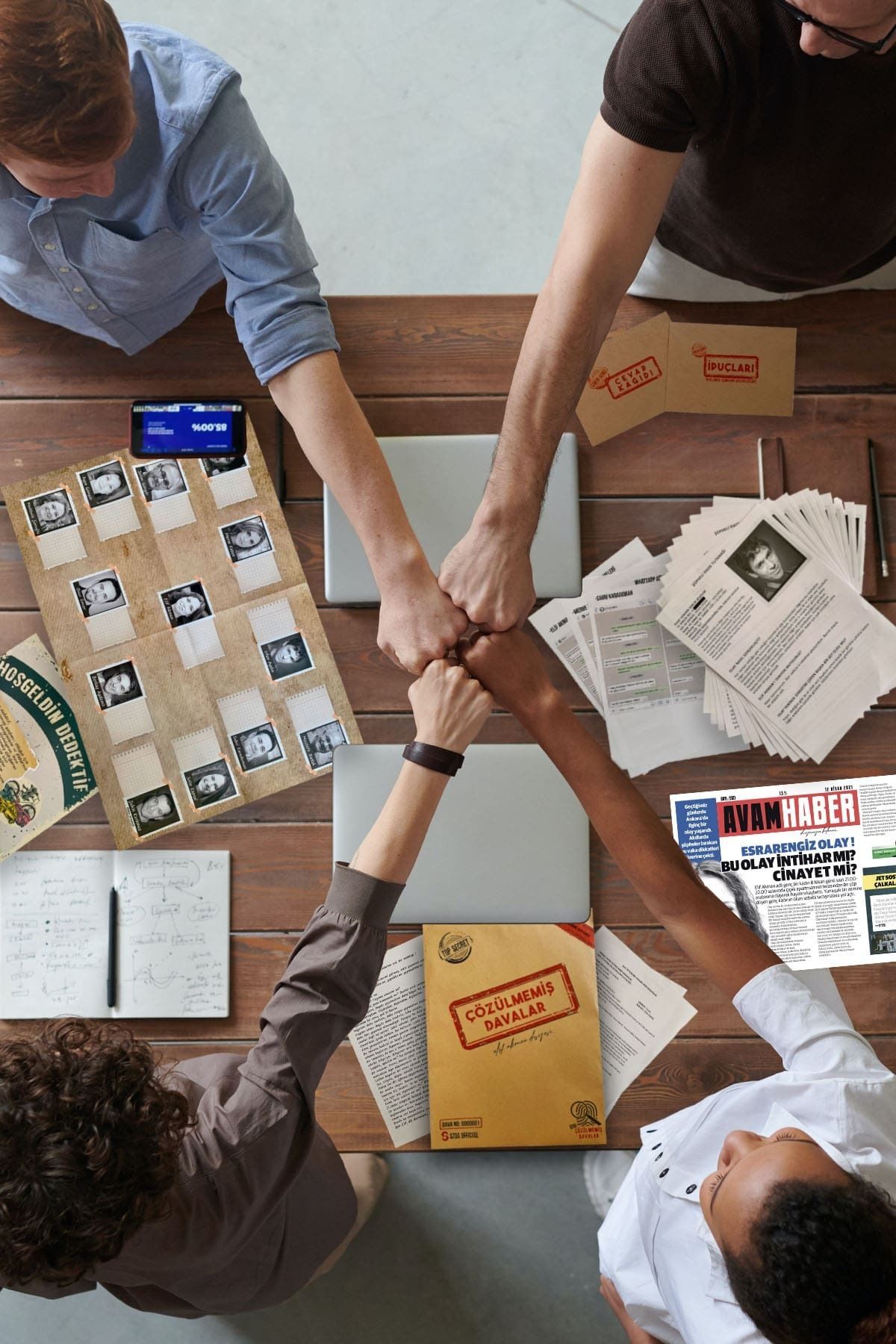 Dedektiflik Suç Çözümleme Zeka ve Dikkat Geliştirici Dedektif Oyunu Gizem Bulmaca Kutu Oyunları Suç?