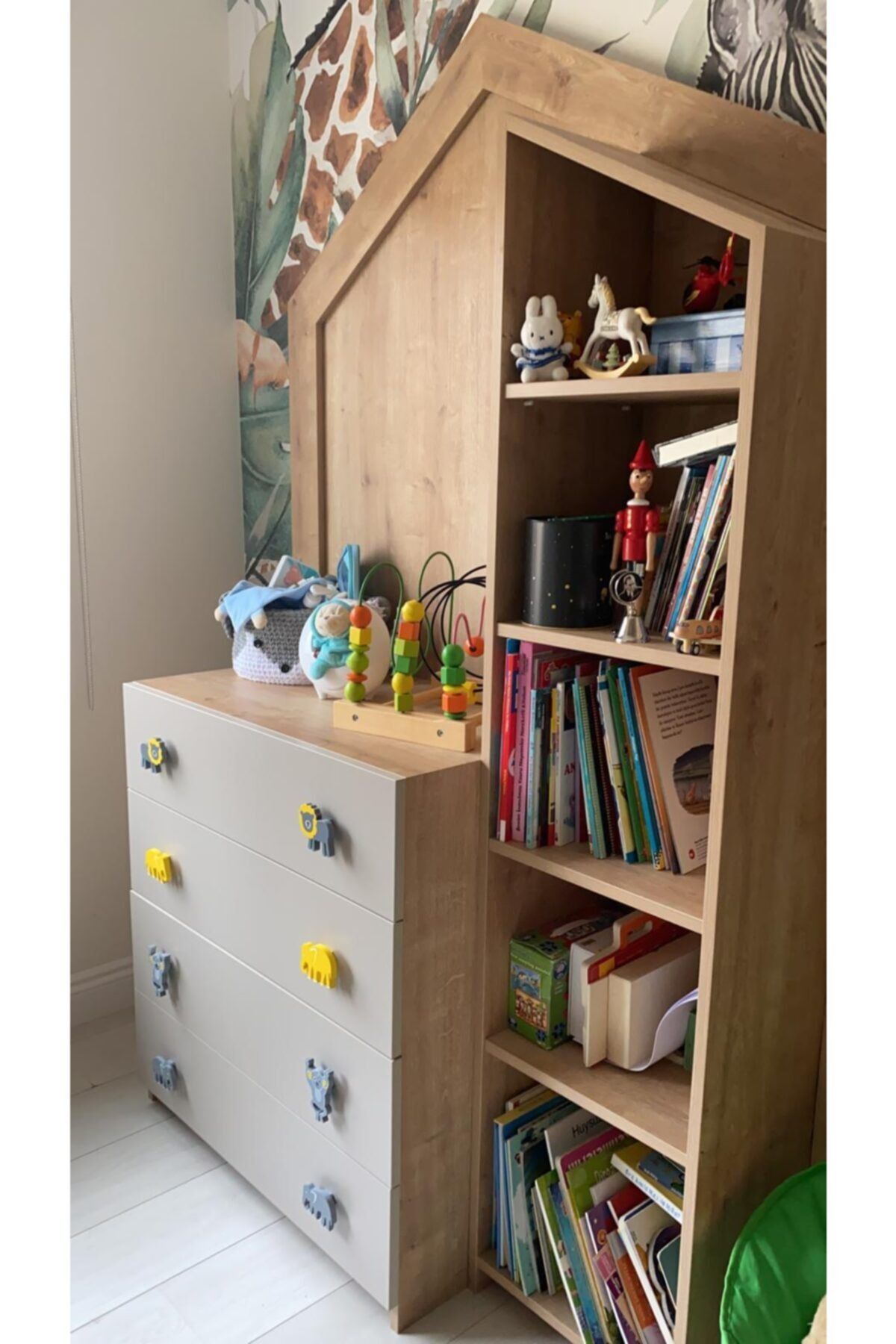 Zebra Kulp Bebek Çocuk Odası Kulbu