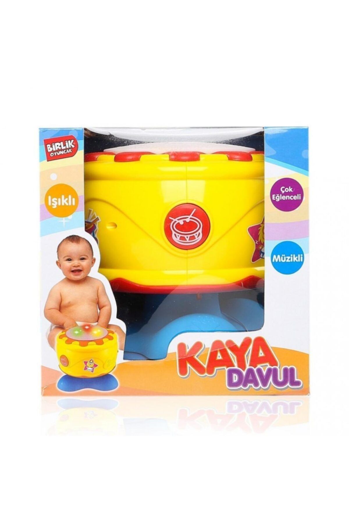 Işıklı Ve Sesli Kaya Davul