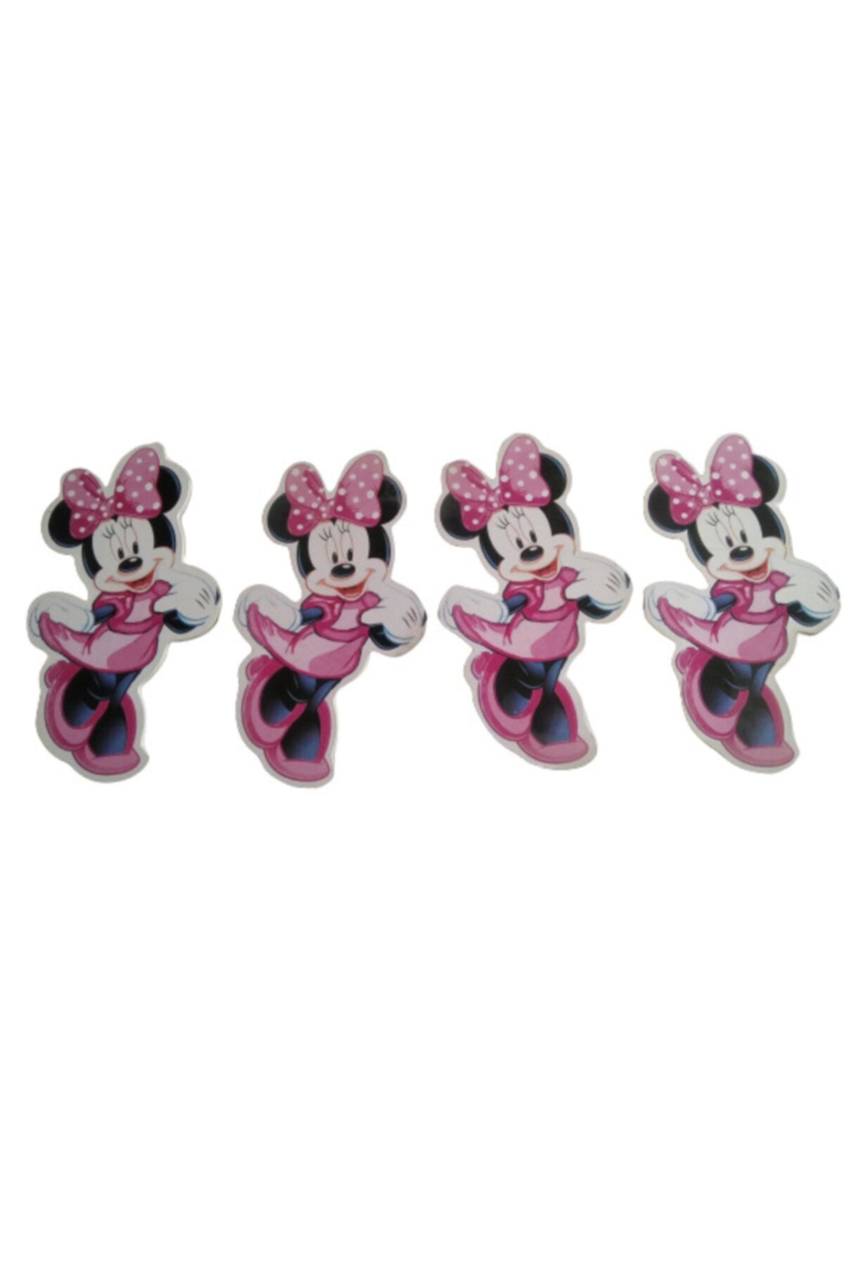 Miki Mini Ahşap Dolap Stikerı 4adet Set Bebek Çocuk Odası