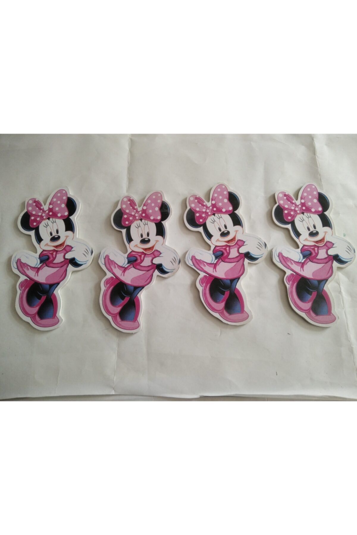 Miki Mini Ahşap Dolap Stikerı 4adet Set Bebek Çocuk Odası