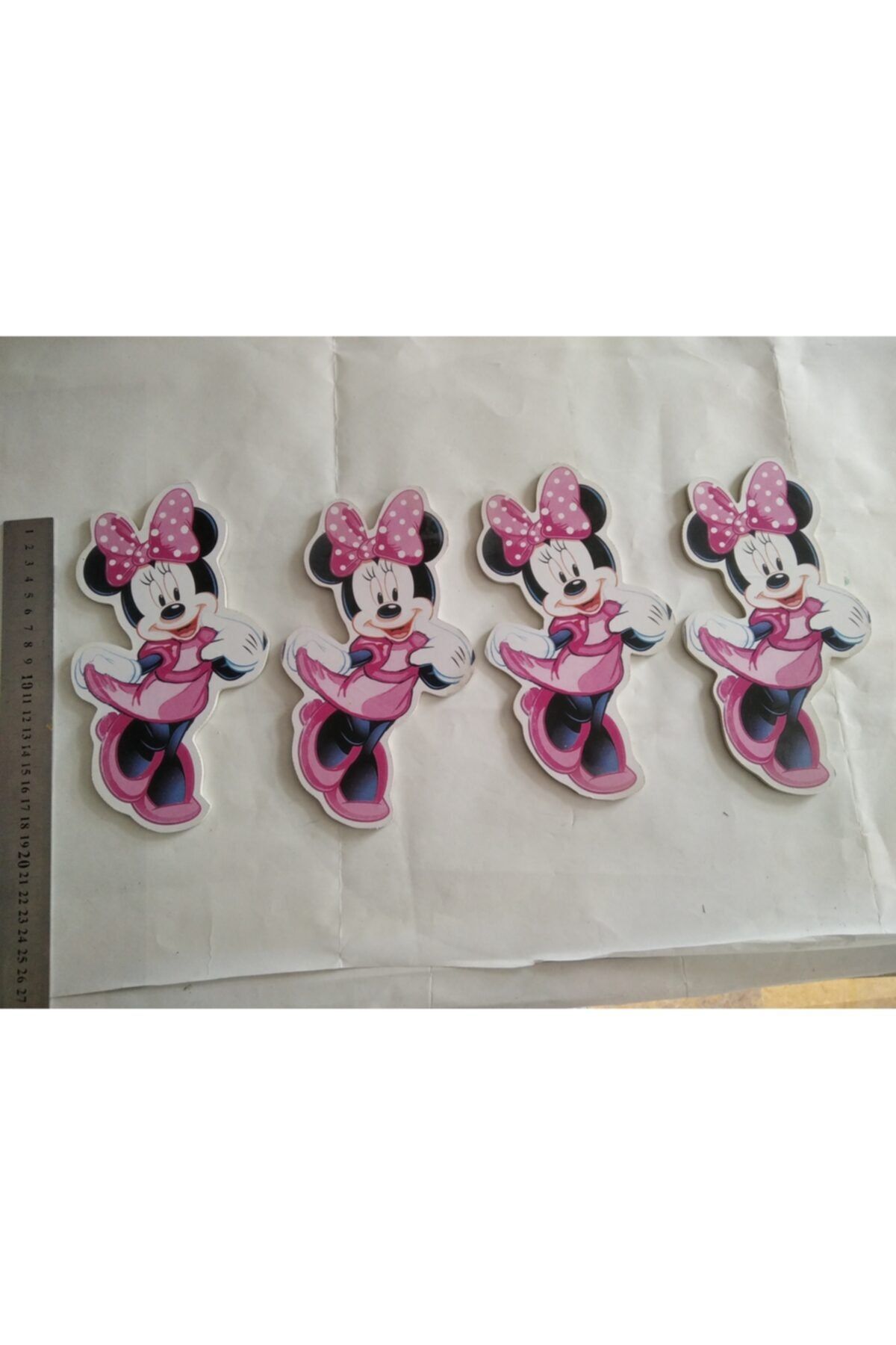 Miki Mini Ahşap Dolap Stikerı 4adet Set Bebek Çocuk Odası