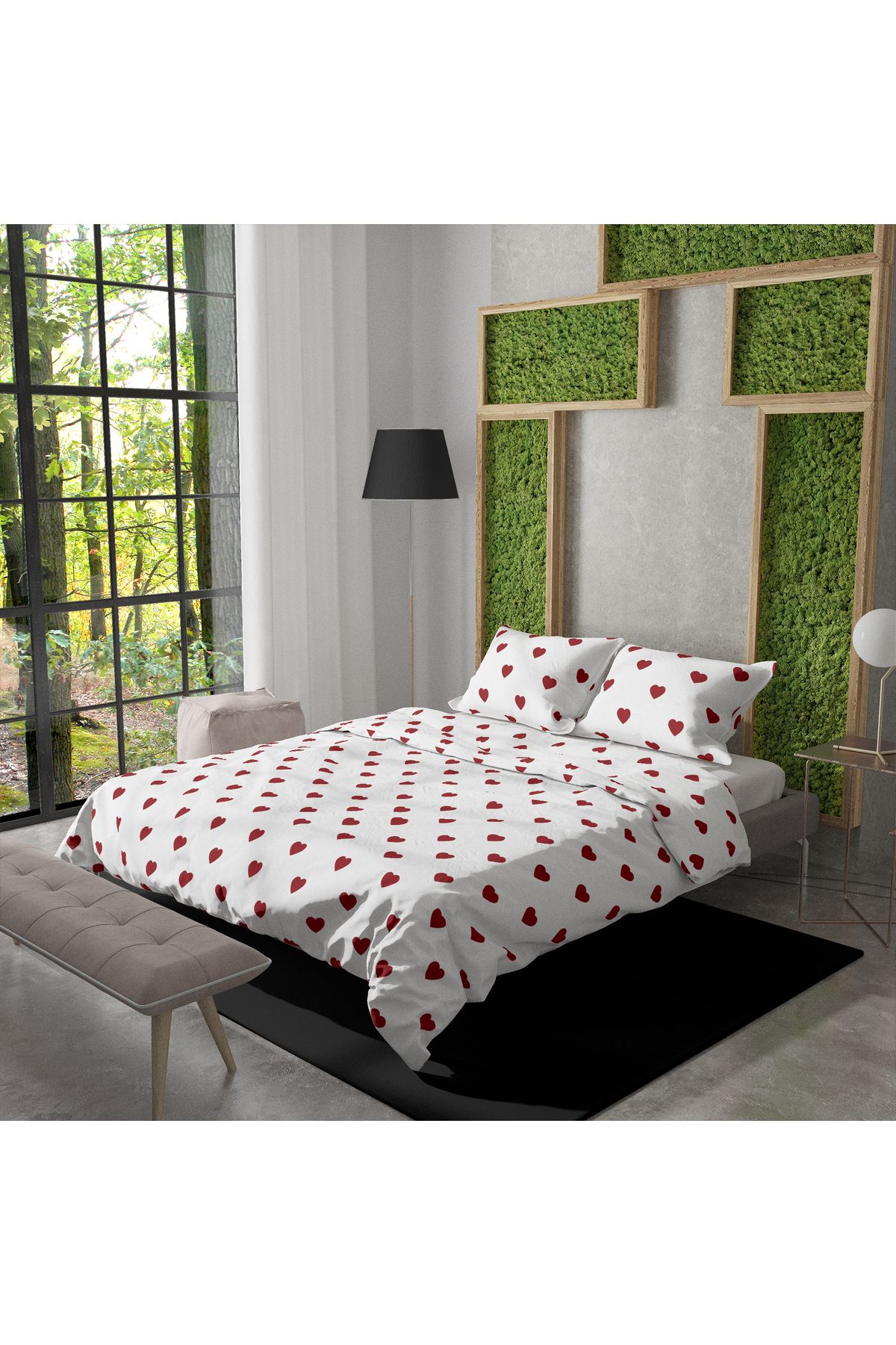 Kalpli Nevresim Takımı Çift Kişilik