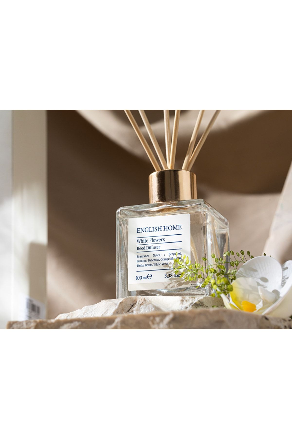 Beyaz Çiçekler Kokulu Çubuk 100 ml