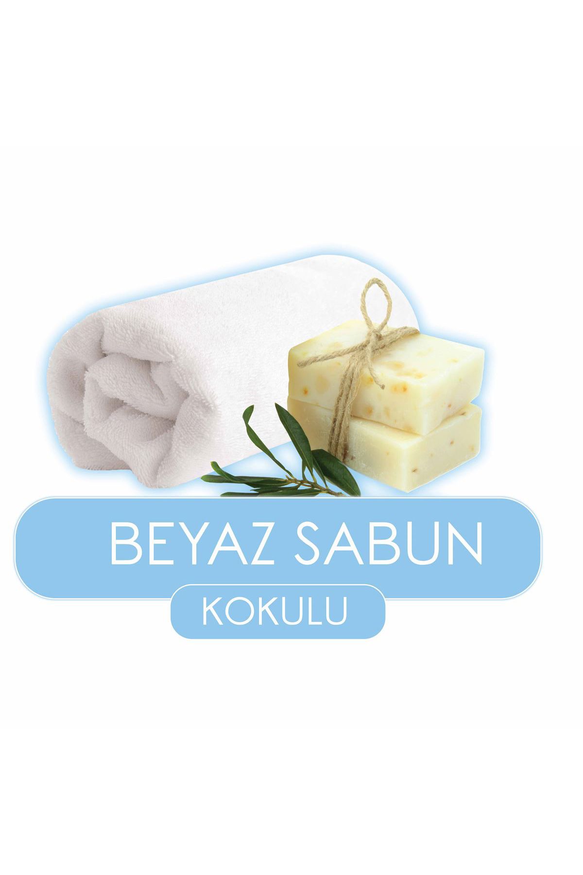Beyaz Sabun Kokulu Islak Havlu 12x90 Lı